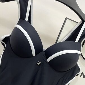 CHANEL Black and White Bikini